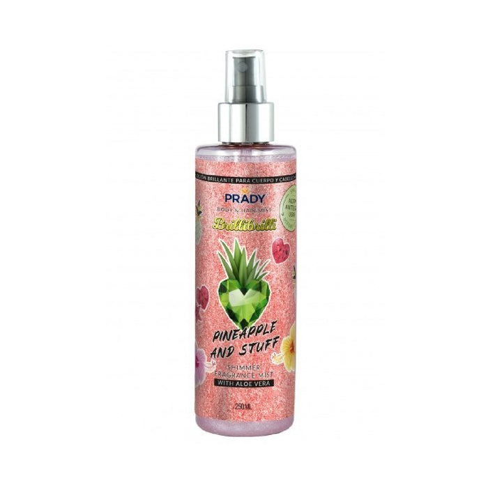 Body & Hair Shimmer Mist 250ml - Prady : Pineapple and Stuff - 1