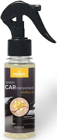 Ambientador de Coche en Spray – 100 ml – Prady | 7 Aromas Frescos y Duraderos - Prady : Vainilla - 1
