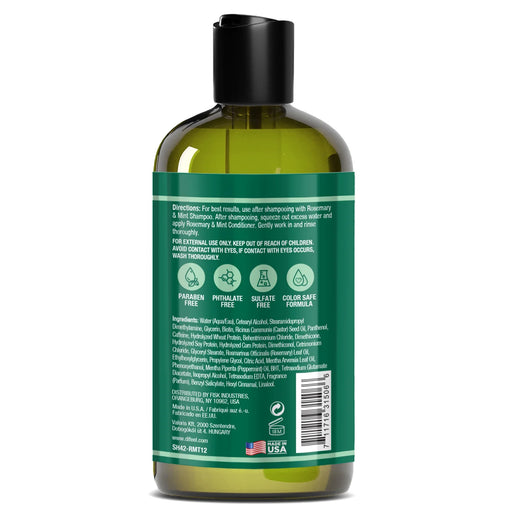 Acondicionador Fortificante Romero y Menta 355ml - Difeel - 2