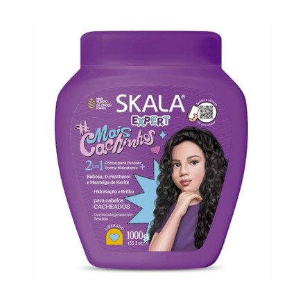 Crema Acondicionadora Mais Cachinhos 1000ml - Skala - 1