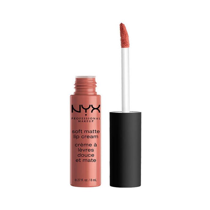 Labial Cremoso Mate - Soft Matte Lip Cream - Professional Makeup - Nyx : SFT MATTE LP CRM - CANNES - 1