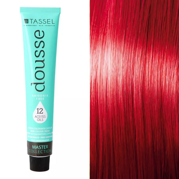 Tinte Dousse Sin Amoniaco - 29 Tonos Diferentes - 100 ml - Tassel - Tassel : 8.55 Rubio Medio Rojo Intenso - 1