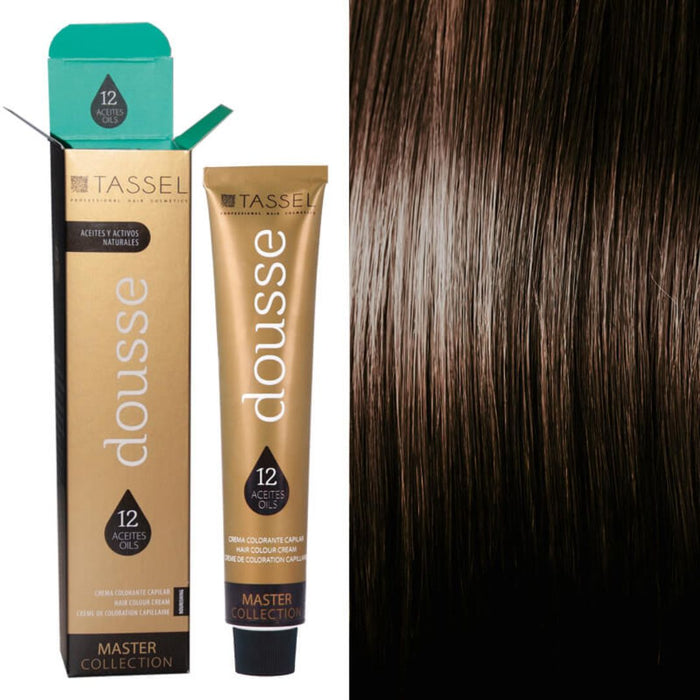 Tinte Tassel Dousse 100ml - Tassel : 7.85 - RUBIO MEDIO MARRON CAOBA - 1