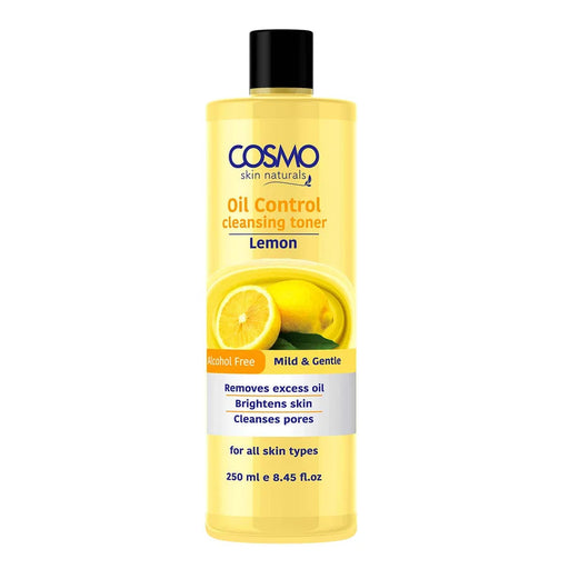 Face Care Lemon Facial Cleansing Toner 250ml - Cosmo - 1