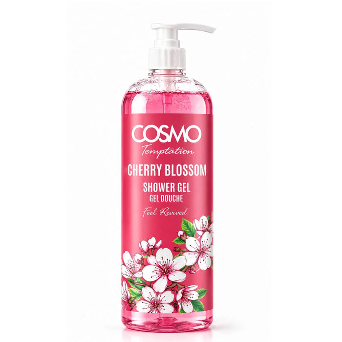 Body Care Temptation Shower Gel Cherry Blossom 1000ml   Men - Cosmo - 1