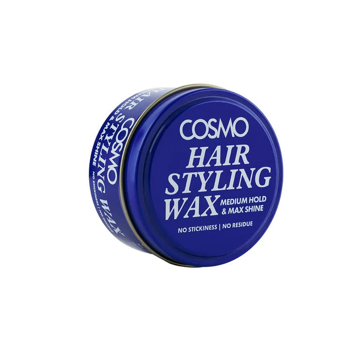 Hair Care  Hair Styling Wax Medium Hold Max Shine 100g Blue - Cosmo - 1