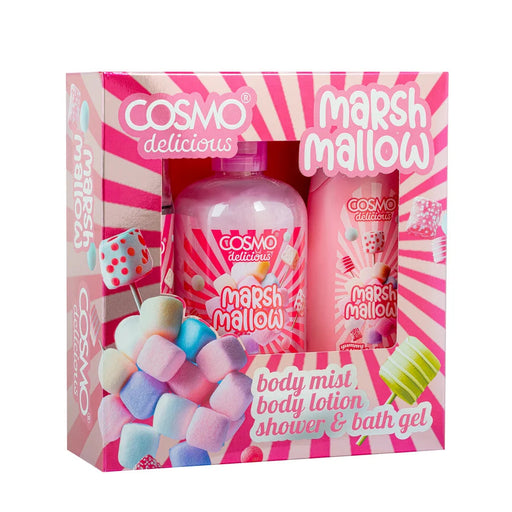Delicious 3pc Shower Gel Lotion Mist Mallow - Cosmo - 1