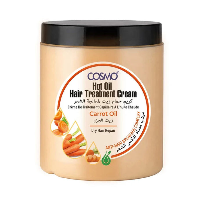 Hair Care Hot Oil Hair Treatment Cream Carrot 1000ml - Cosmo - 1