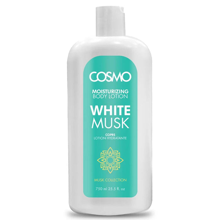 Body Care Moisturizing White Musk Body Lotion   750ml - Cosmo - 1