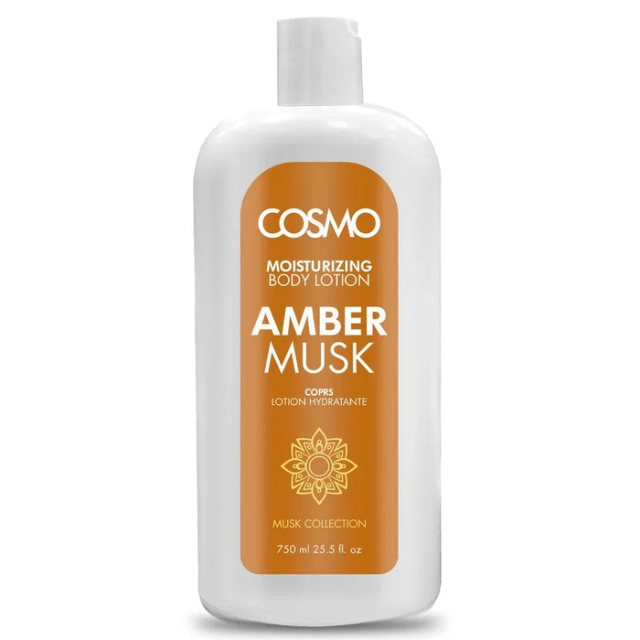 Body Care Moisturizing Amber Musk Body Lotion   750ml - Cosmo - 1