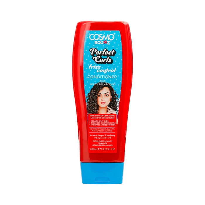 Bounz Hair Conditioner Frizz 400ml Curl - Cosmo - 1