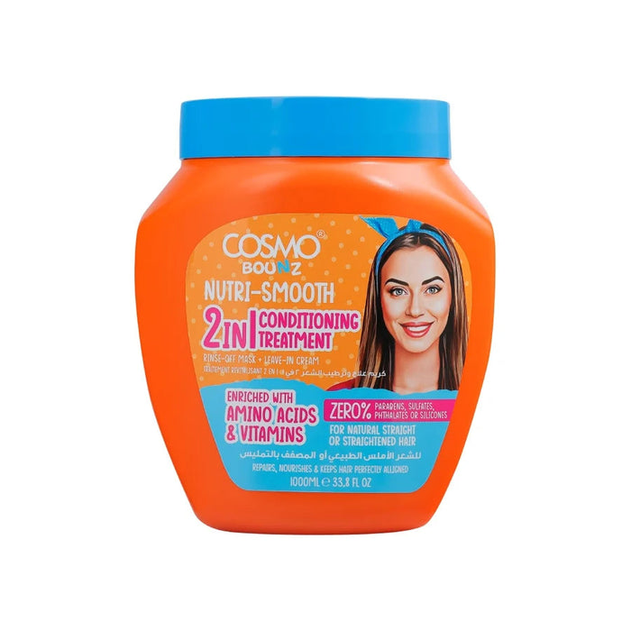 Bounz Hair Treatment 2in1 Nutri 1000ml - Cosmo - 1