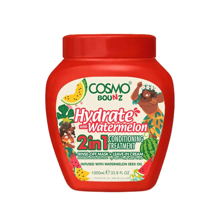 Bounz 2in1 Hair Treatment Watermelon 1000ml - Cosmo - 1
