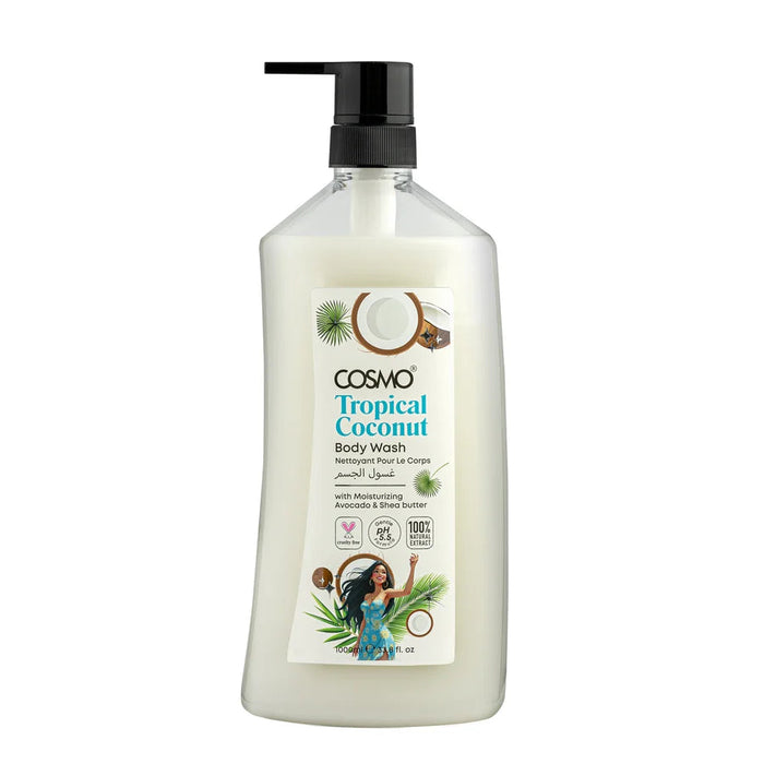 Body Care Body Wash Tropical Coconut 1000ml - Cosmo - 1