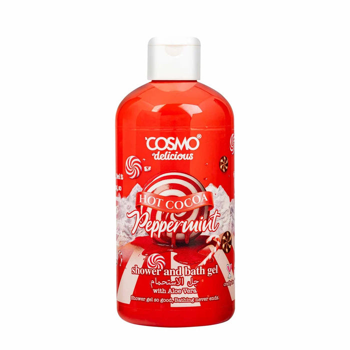 Delicious Body Shower & Bath Gel Peppermint 500ml - Cosmo - 1