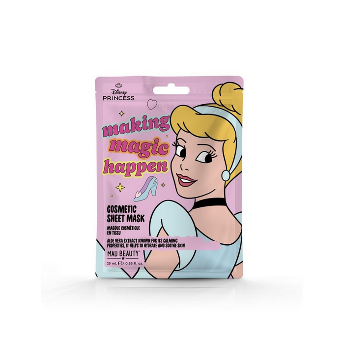 Mascarilla Facial Disney Princess Express Yourself 25ml  - Mad Beauty : Cenicienta - 2