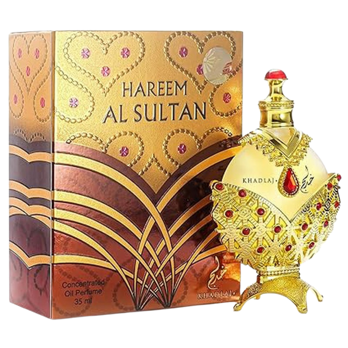 Aceite de Perfume Hareem Sultan 35ml - Khadlaj : Gold - 1