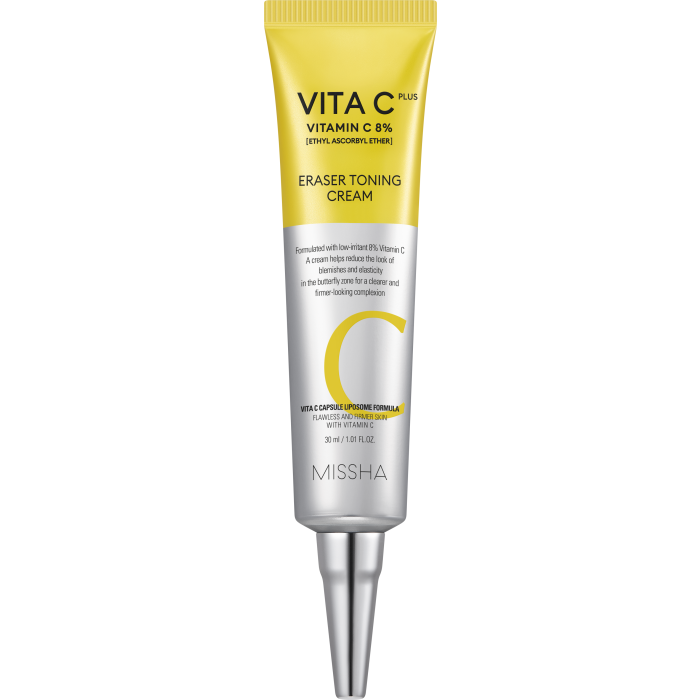 Crema Antimanchas Vitamina C Plus Eraser Toning 30ml - Missha - 1