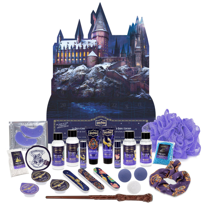 Harry Potter Hogwarts 24 Day Advent Calendar - Mad Beauty - 1