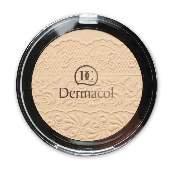 Polvos Compactos Matificantes Powder with Relief - Dermacol : 03 - 1