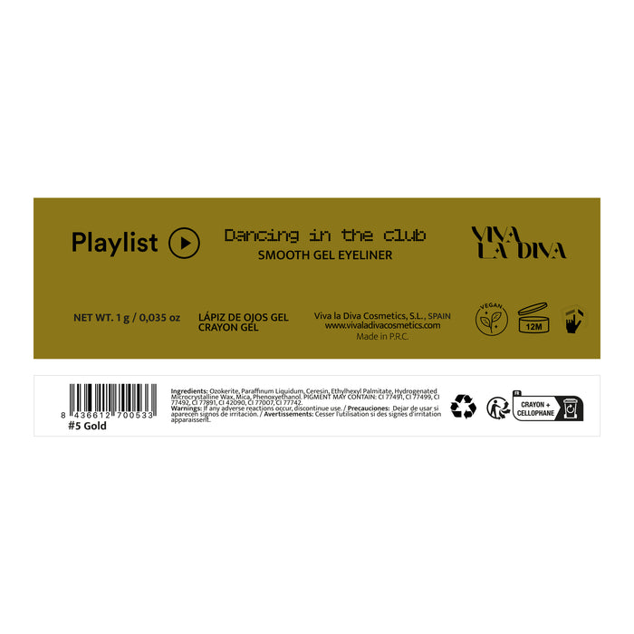 Eyeliner en Gel Playlist Smooth - Viva la Diva : Dancing in the Club - 1