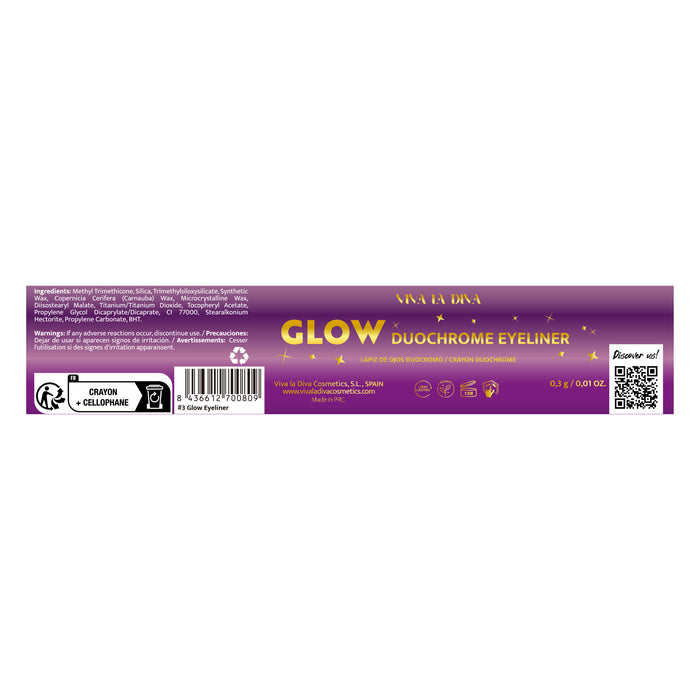 Lápiz de Ojos Automático Glow Duochrome - Viva la Diva : 3 - 1