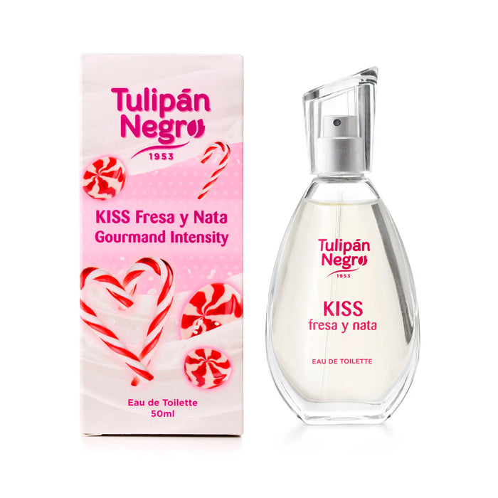 Colonia Gourmand 50ml - Tulipan Negro : Fresa y Nata - 1