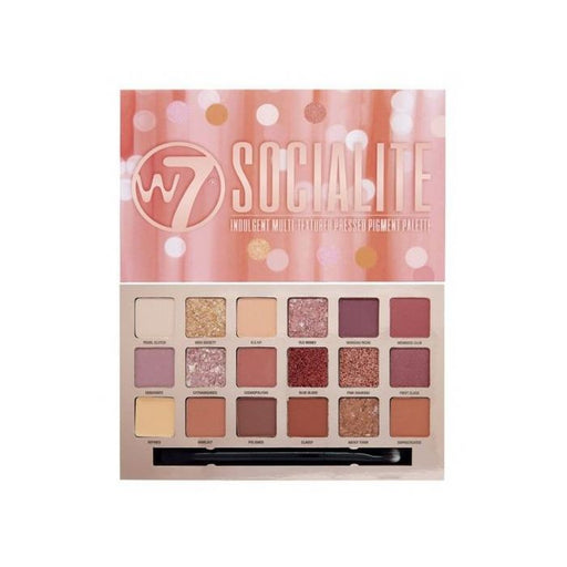 Paleta de Sombras de Ojos - Socialité - W7 - 1