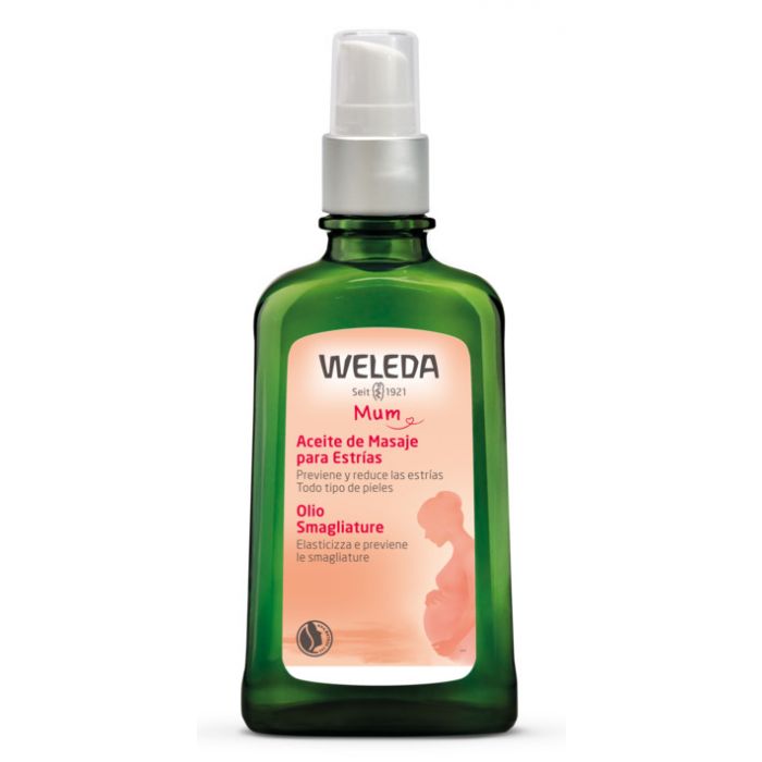 Aceite de Masaje Antiestrías - Weleda : 100ml - 1