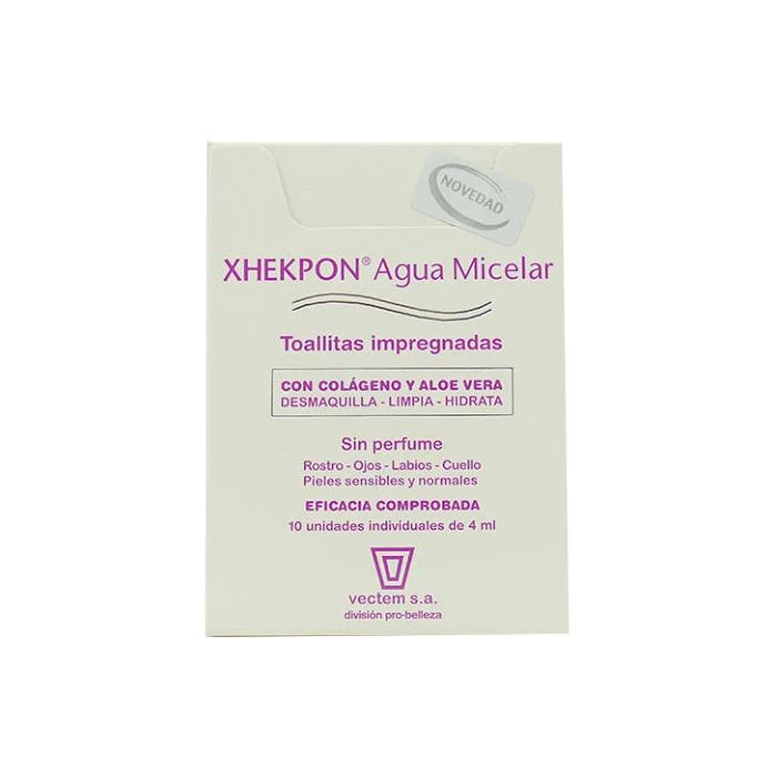 Toallitas Desmaquillantes Agua Micelar - Xhekpon - 1
