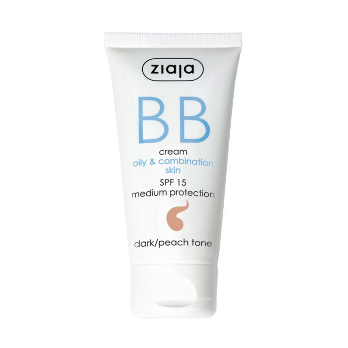 BB Cream SPF15 Pieles Mixtas y Grasas - Ziaja : Tono Oscuro - 1