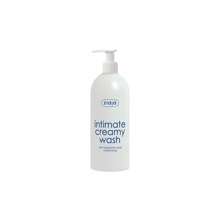 Loción Cremosa con Dispensador de Higiene íntima con ácido Hialurónico 500 ml - Ziaja - 1