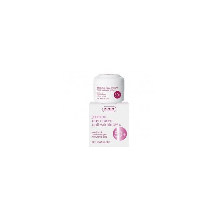 Crema Facial de Día Antiarrugas Spf6 - Jazmín 50 ml - Ziaja - 1