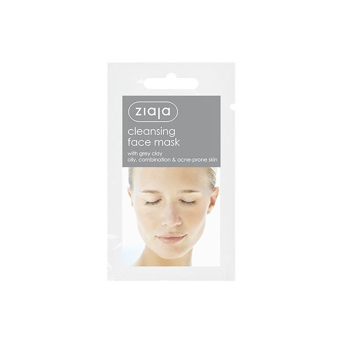 Mascarilla Facial Limpiadora con Arcilla Gris 7 ml - Ziaja - 1
