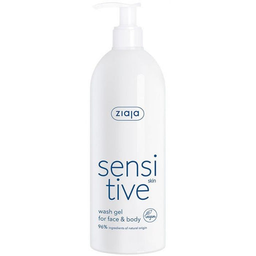 Gel Limpiador 400 ml - Rostro y Cuerpo - Sensitive - Ziaja - 1