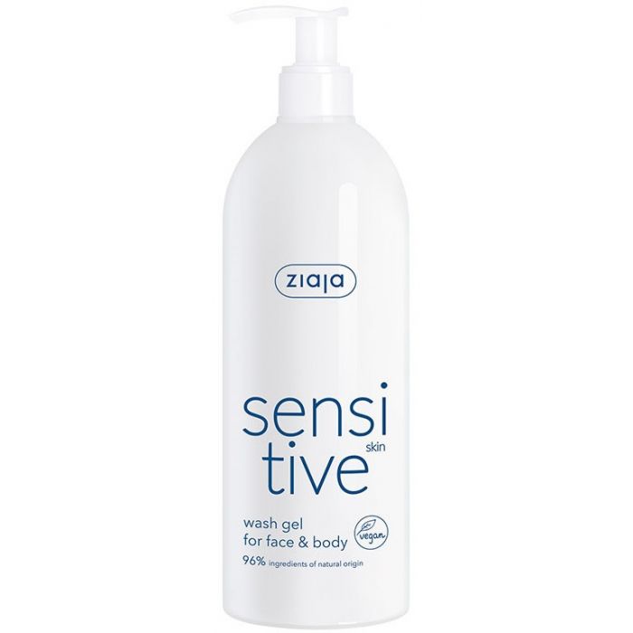 Gel Limpiador 400 ml - Rostro y Cuerpo - Sensitive - Ziaja - 1